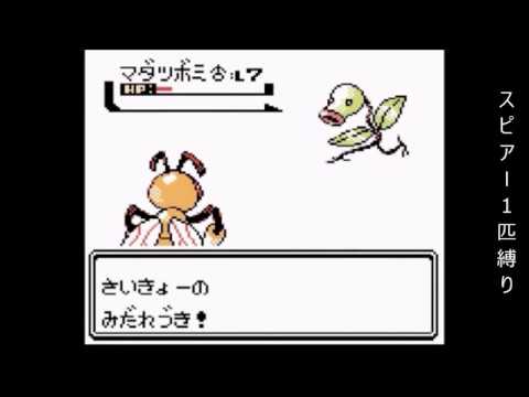 【ゆっくり実況】ポケモン（クリスタル）をスピアー１匹でクリア　part1