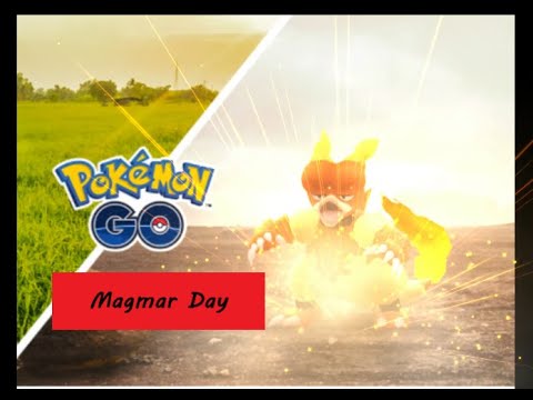【ポケモンGO】Magmar Day ＃126 ブーバー ☆shiny☆
