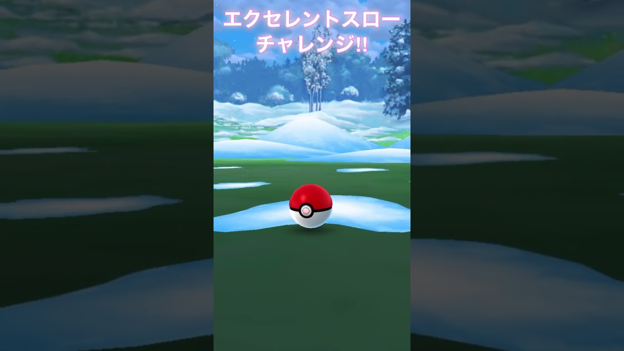 エクセレントスローチャレンジ‼︎ ツタージャ編 【ポケモンGO】