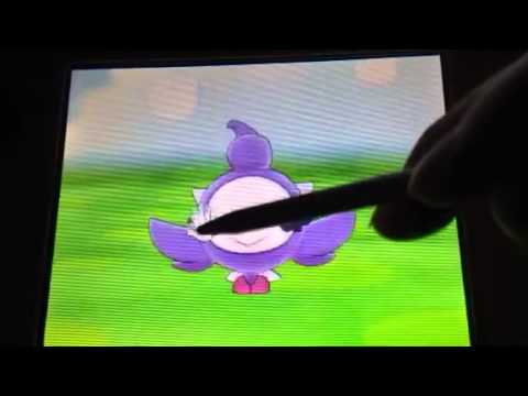 ポケモンα、Ω色違いシュシュプ