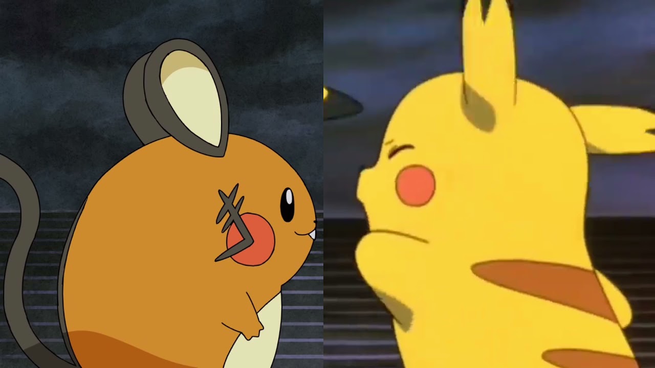 デデンネVSピカチュウ①
