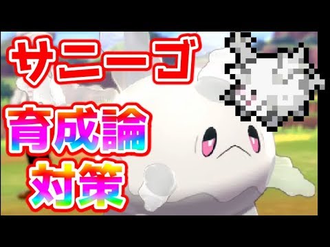 【ポケモン剣盾】サニーゴ育成論と対策【ポケモン育成論】