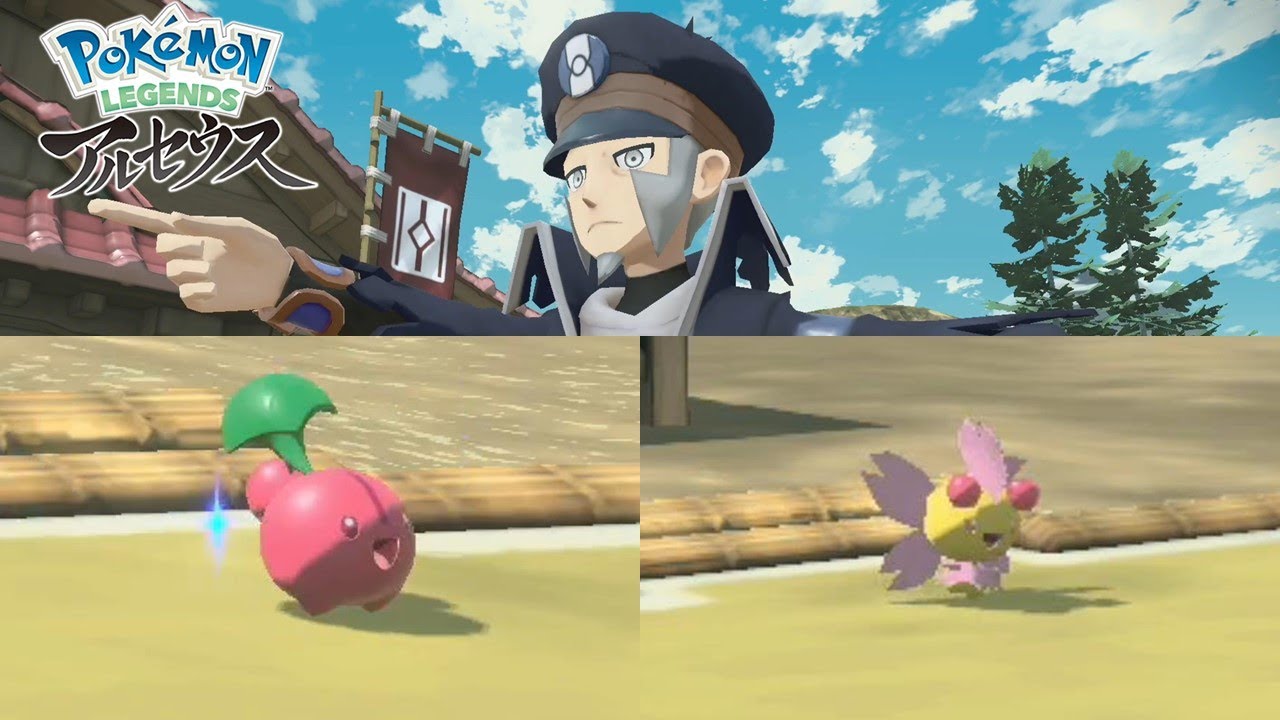 【ポケモンアルセウス】いっぴき道＜チェリンボ　チェリム編＞