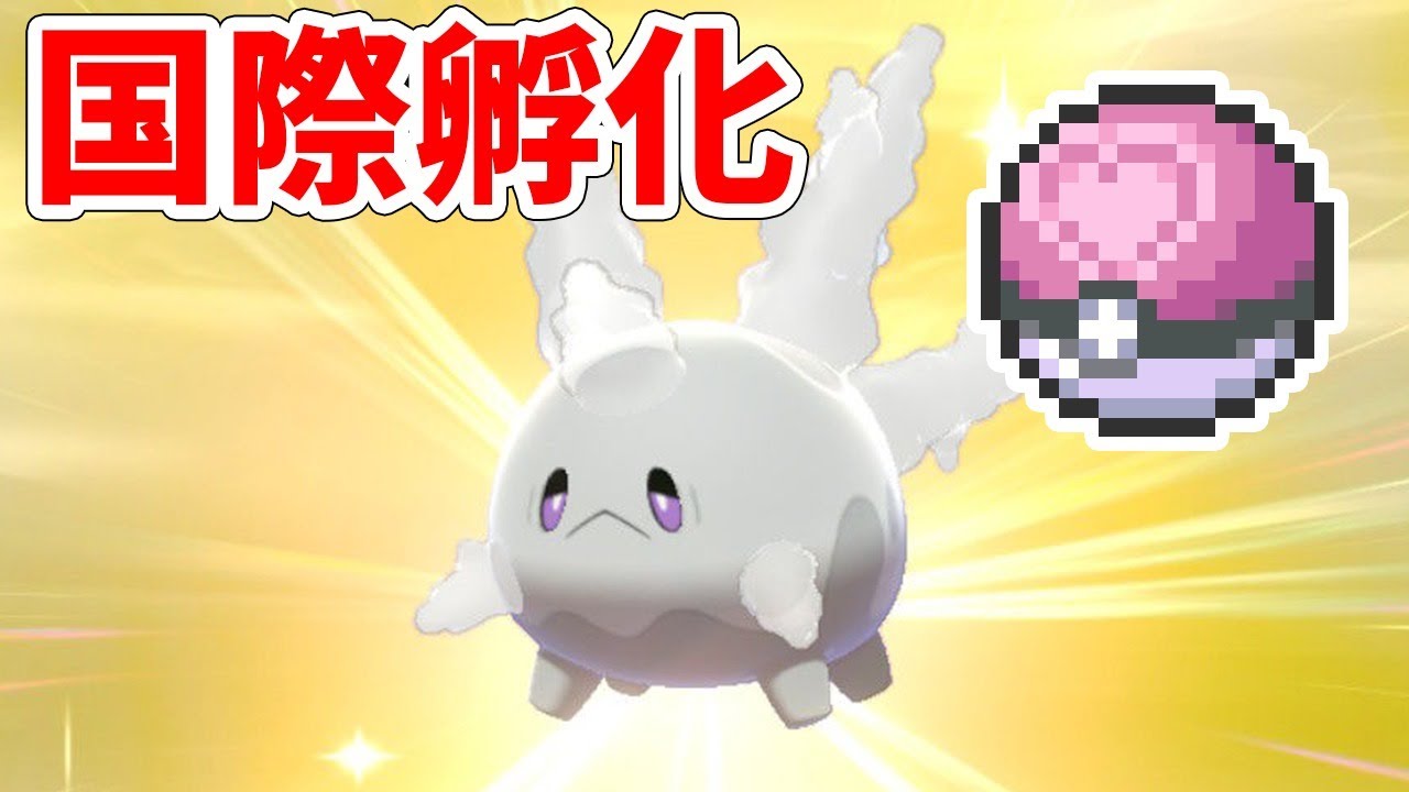 【ポケモン剣盾】国際孵化　夢色違いガラルサニーゴを粘る！【ポケモンソード・シールド】