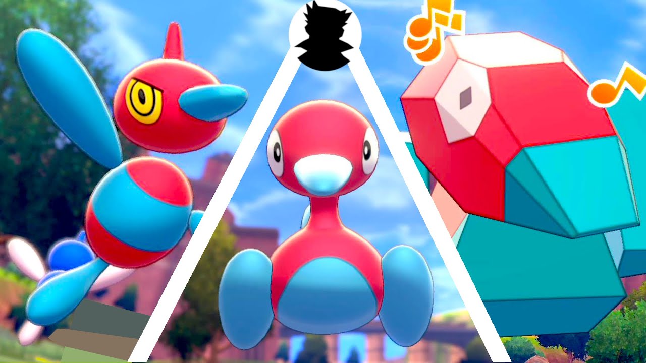 【ポケモンキャンプ】ポリゴン・ポリゴン2・ポリゴンZ/進化系とかわいい色違い＜フラッシュショックとは無関係＞