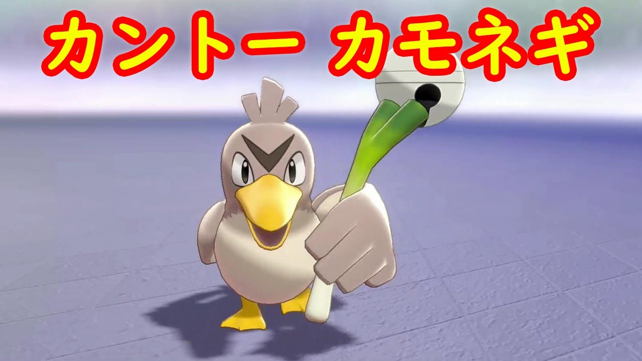【カントー カモネギ】入手 攻略 + キャンプで遊ぶ【ポケモン剣盾 ポケモンHOME ポケモン ソード シールド 】