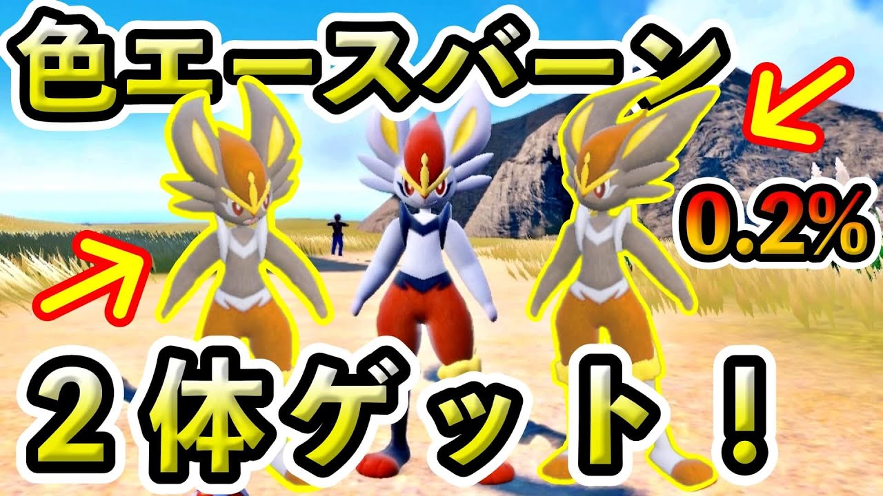 【ポケモンSV】ブラックエースバーンを2体ゲットできた方法が過酷だった