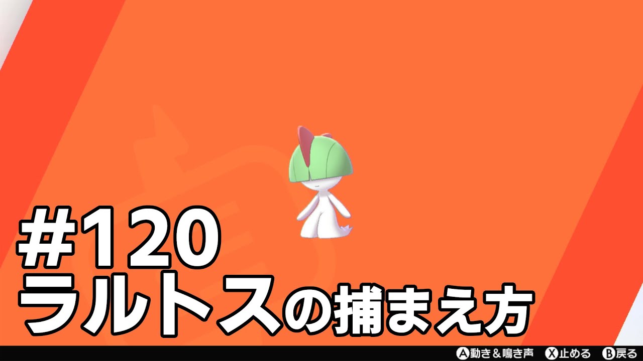 ラルトスを探している方に見てほしい動画