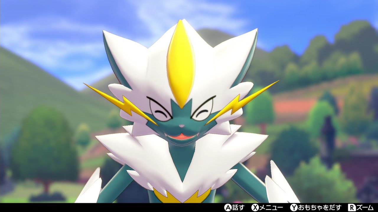 色違いゼラオラとポケモンキャンプで戯れます【ポケモン剣盾/ソードシールド/冠の雪原】