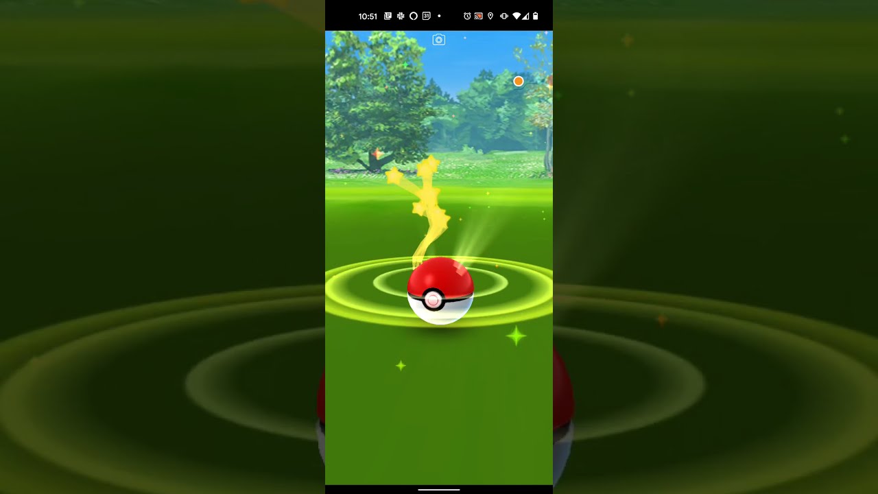 【ポケモンGO】フォッコをクリティカルキャッチしただけの動画 / Fennekin is Caught with the Critical Catch. #SHORTS