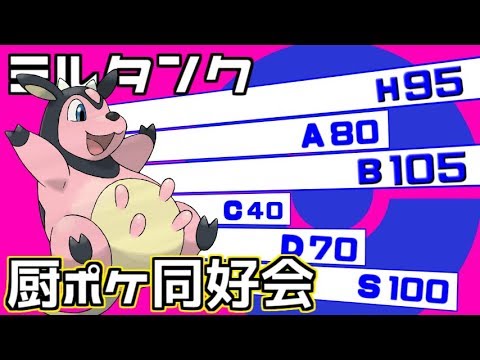 種族値・技範囲が厨ポケ級の万能ミルタンクについて【ポケモンUSUM】