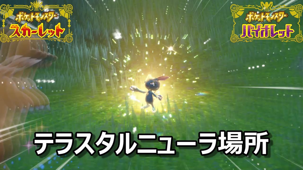 【ポケモンSV】テラスタルニューラ場所　野生テラスタル＃５１【スカーレット・バイオレット】