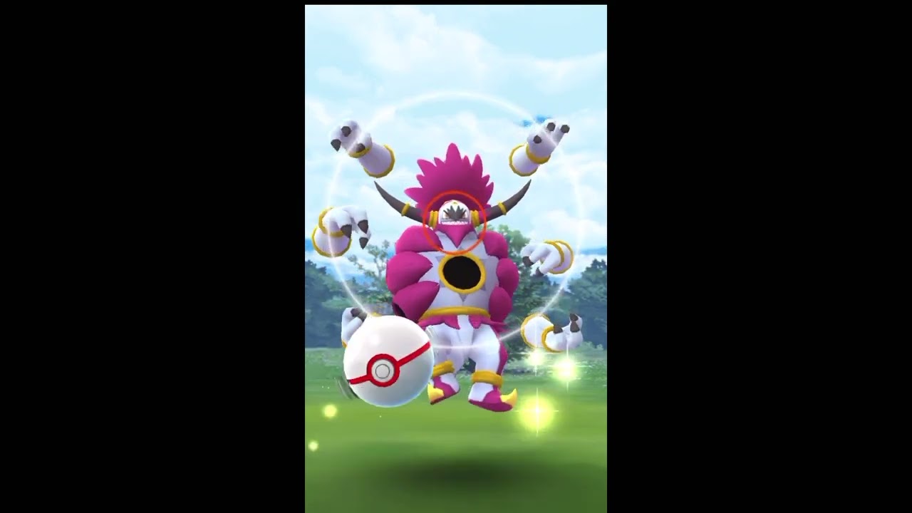 ポケモンgo  エピックレイド　ときはなたれしフーパ　#shorts