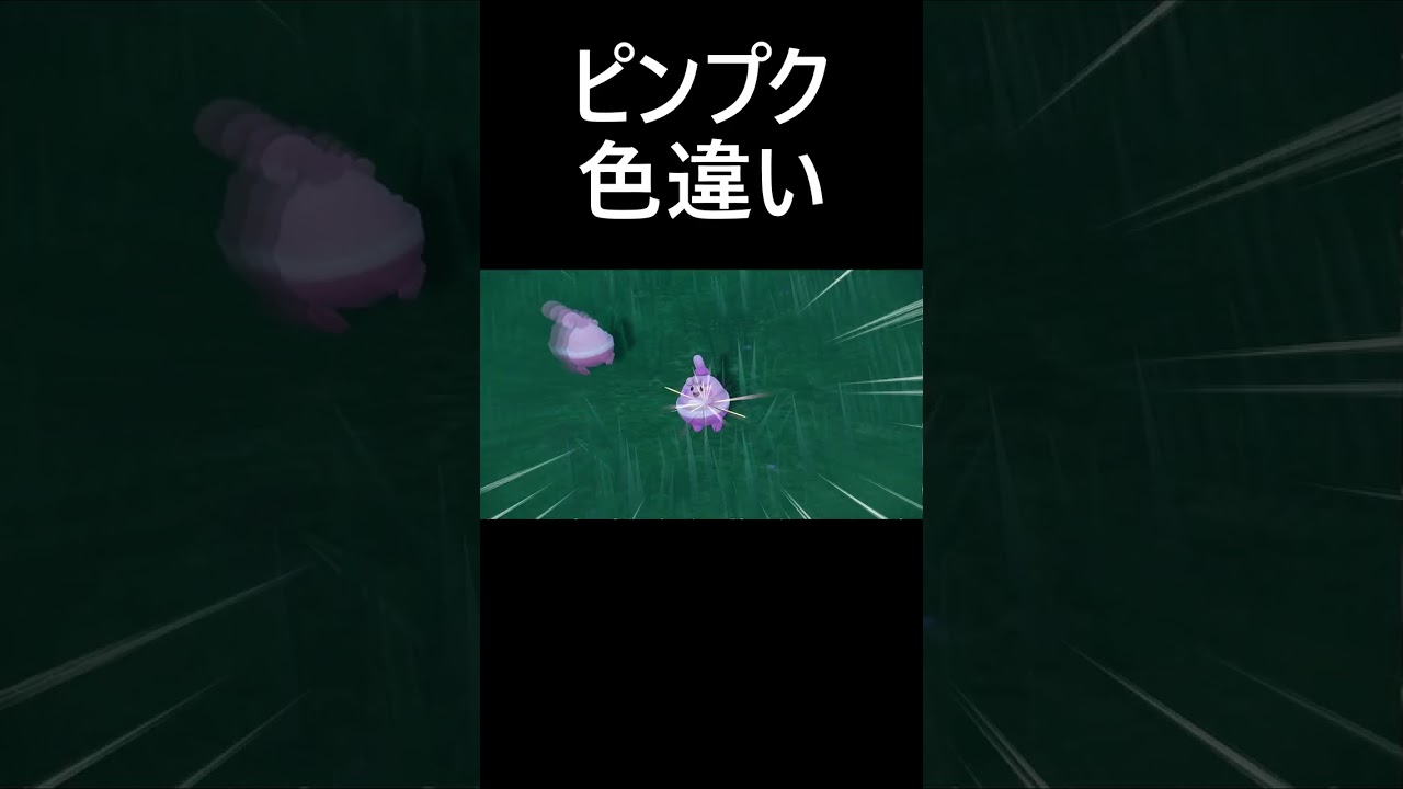 色違いピンプク【ポケモンｓｖ／スカーレット】　#Shorts