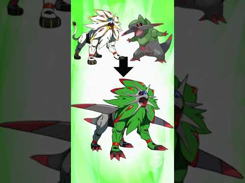 【ソルガレオ】と【オノンド】で作った合成ポケモン