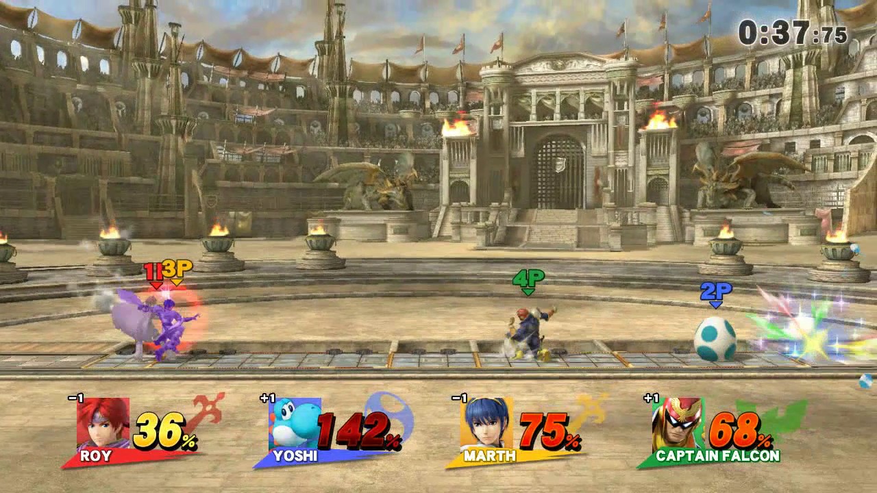 ロイで楽しく乱闘　ゴーゴートはみんなの人気者()