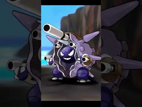 【パルシェン】【メガカメックス】を合成した重装備ポケモン