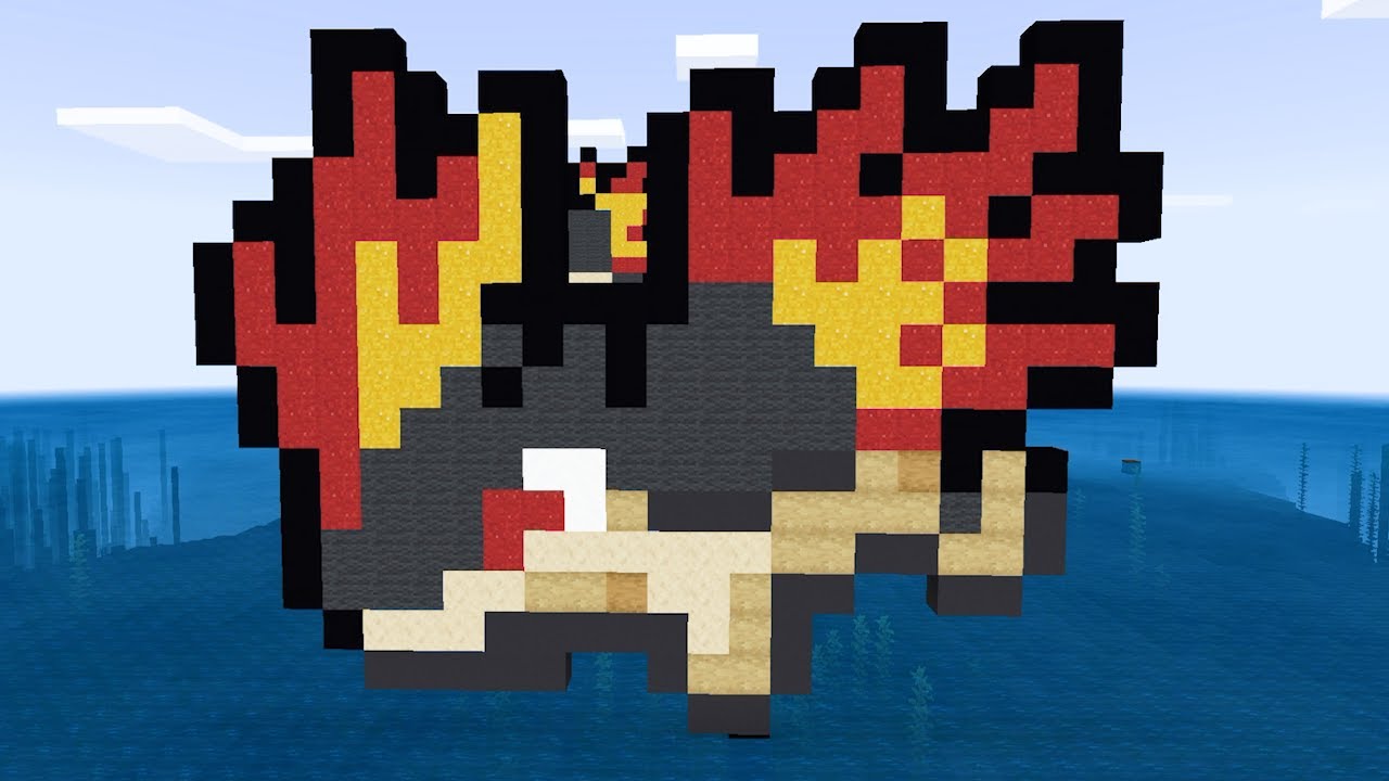 【マイクラ】マグマラシ 【Minecraft】Quilava＃shorts