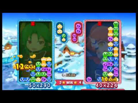 ぷよぷよクロニクル　１０万点RTA　vs ポチエナ　７先
