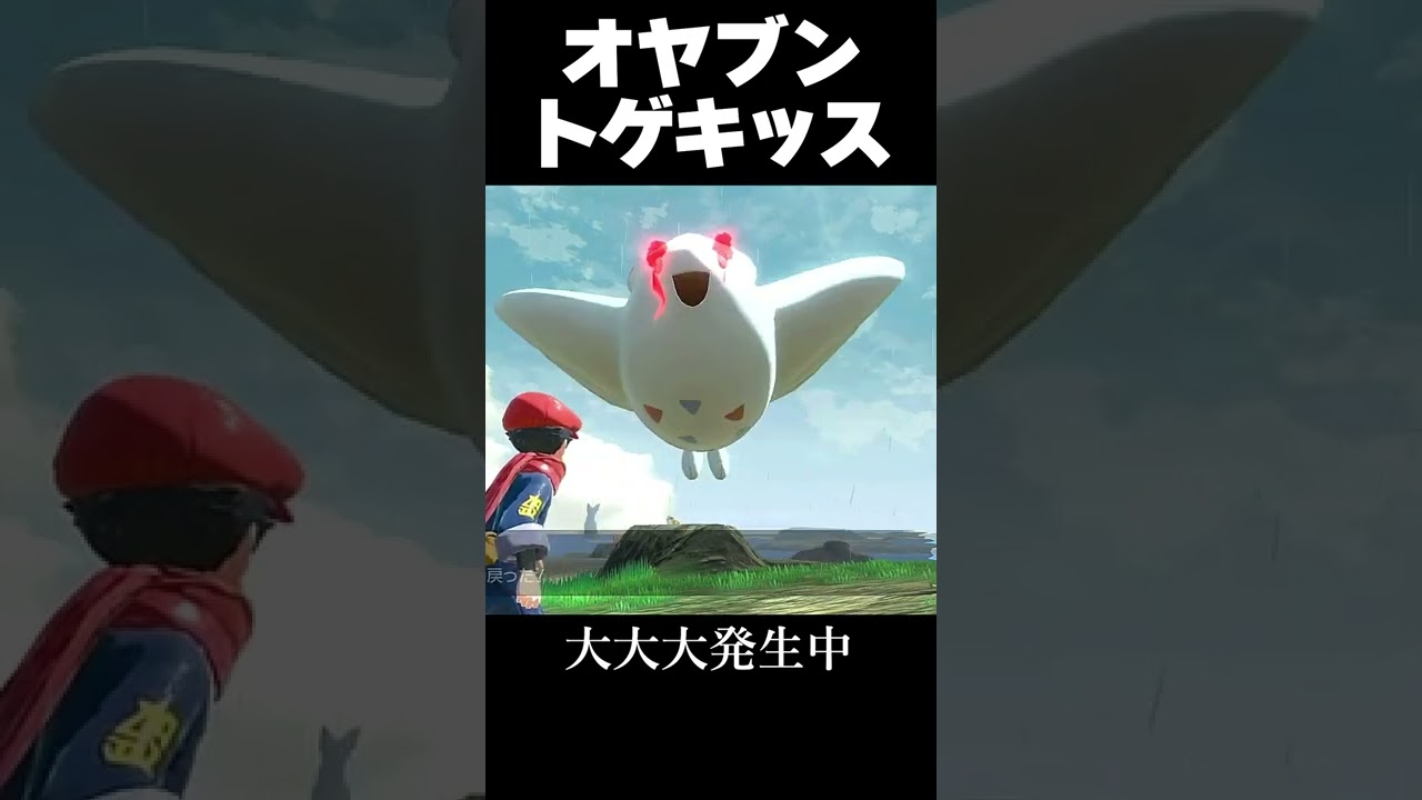 オヤブン トゲキッス！【ポケモンアルセウス】#shorts