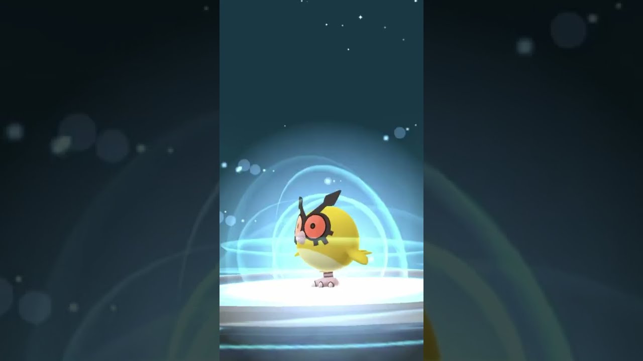 #163 ホーホー(Shiny)進化【Pokémon GO】#Shorts