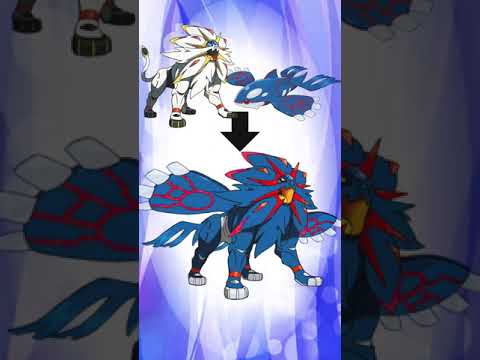 【ソルガレオ】と【カイオーガ】で作った合成ポケモン