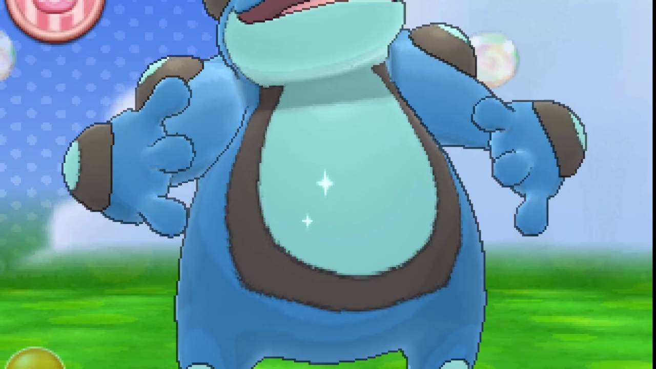 ポケパルレ　ガマゲロゲと戯れるだけの動画