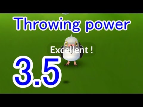 519 マメパト (Pidove) - Pokémon GO Excellent Throw