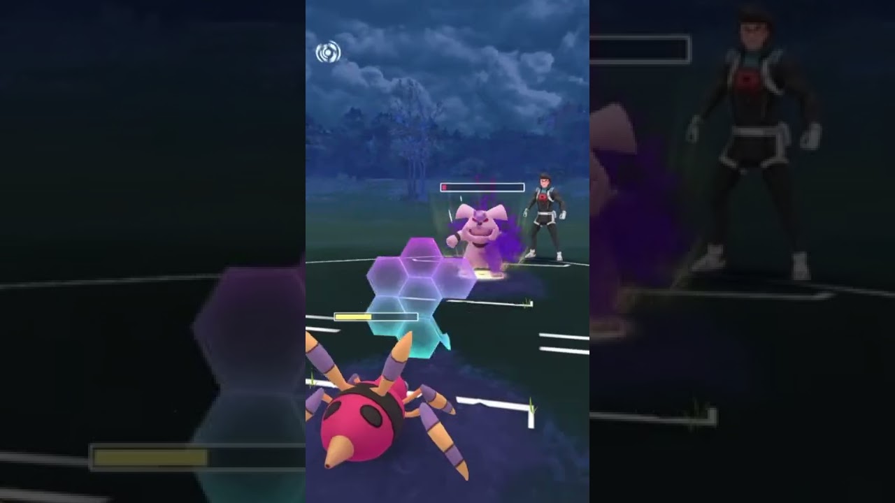 アリアドス、ヤミラミ、マリルリの良いとこ取り(スーパーリーグ) Part7  #ポケモンGO #GOバトルリーグ  #Shorts