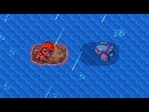 ポケットモンスター エメラルド　Part 33 海底洞窟+グラードンVSカイオーガ　通常プレイ (Pokémon Emerald)