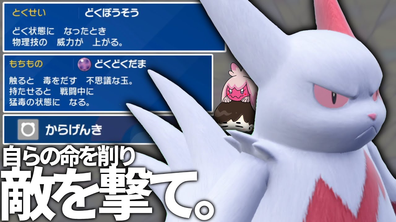 どくぼうそうザングースで大暴れできるのか！？ ポケットモンスターsv