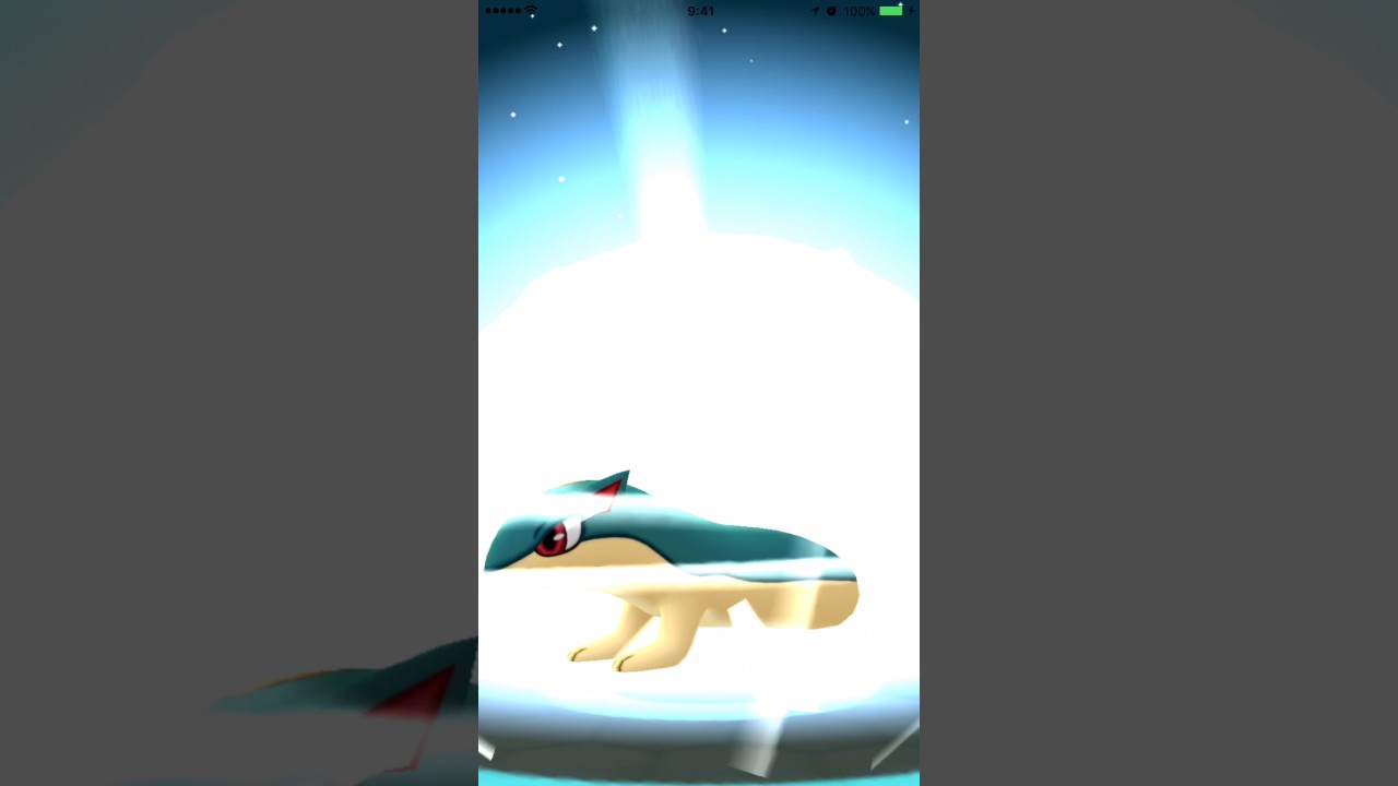 【ポケモンGO】金銀　進化動画　ヒノアラシ〜マグマラシ〜バクフーン