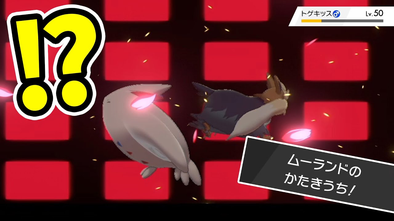 ポケモン剣盾で最もかっこいい技『かたきうち』【ポケモン剣盾】