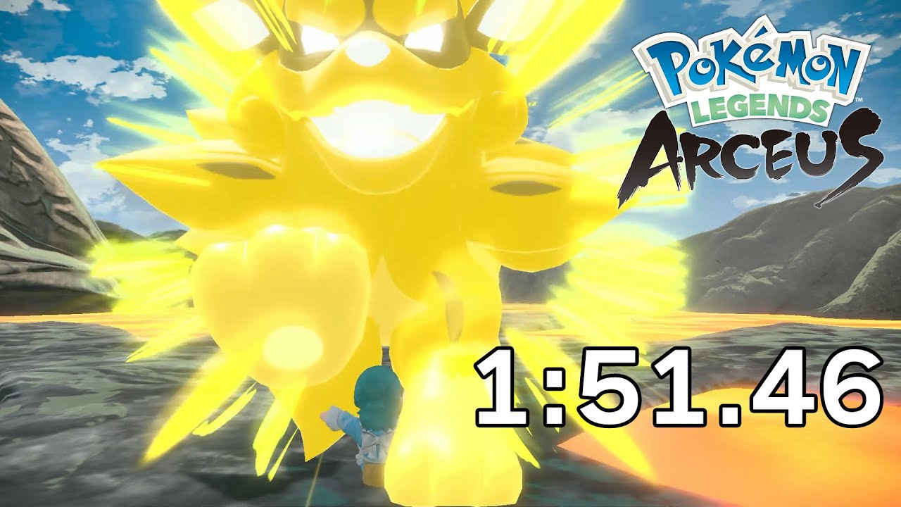 ウインディTA　1分51秒46　ノーダメージ＆ポケモンなし【ポケモンレジェンズアルセウス】