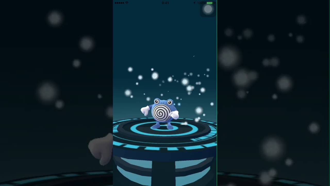 ポケモンGO！進化映像「ニョロゾ→ニョロボン」高画質