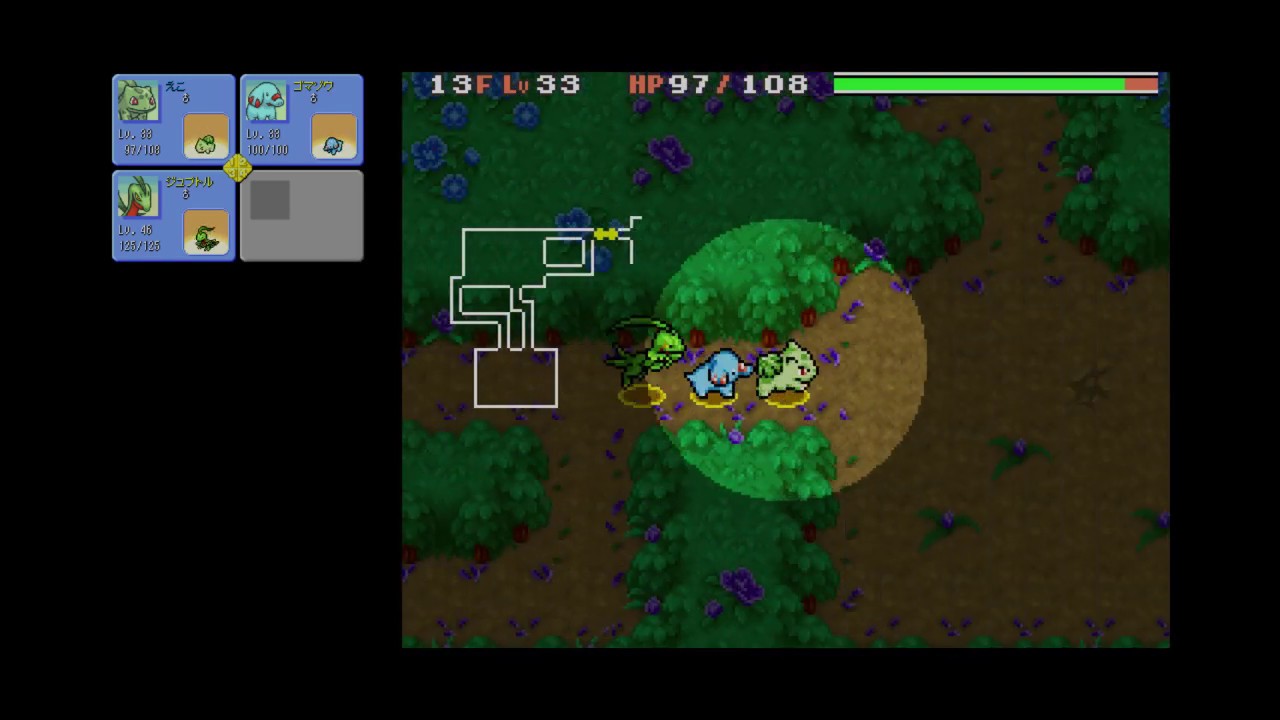 ポケモン不思議のダンジョン空の探検隊#6 ジュプトルといっしょ