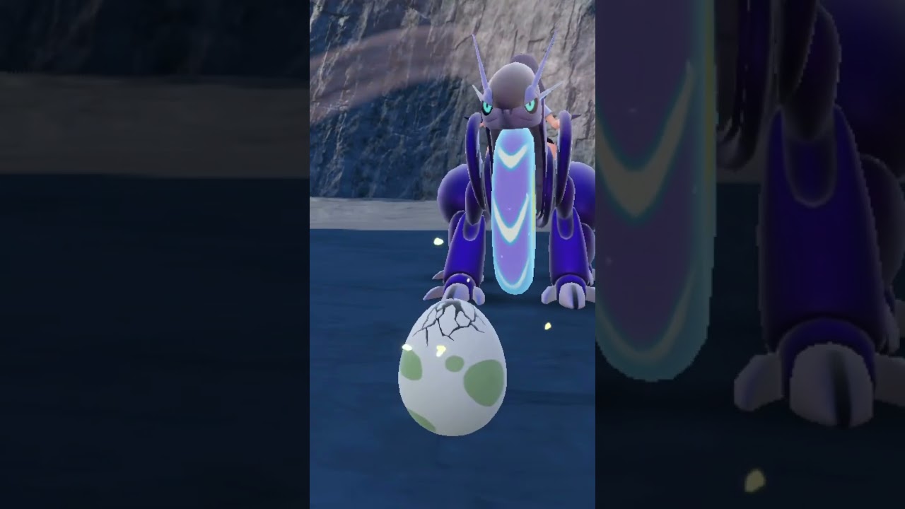 色違いヒバニー誕生の瞬間(*'▽'*)