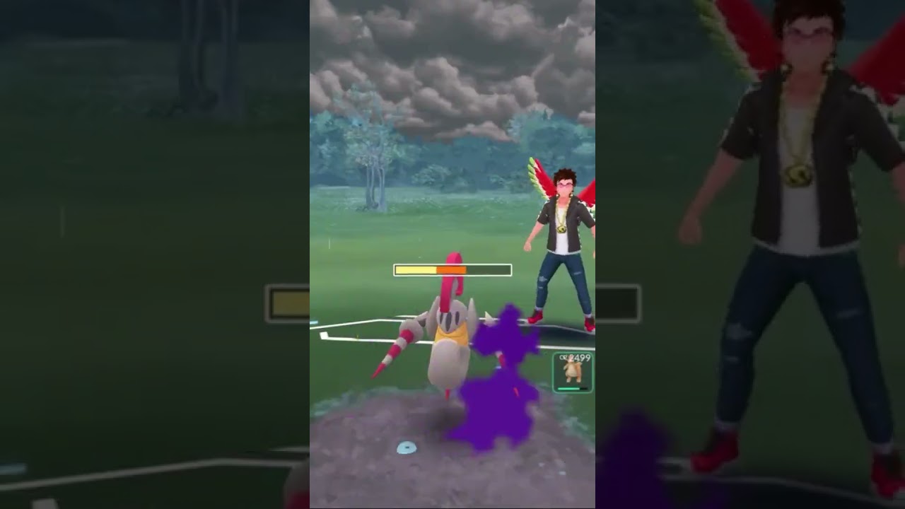 カイリュー、クレセリア、オーロットでハイパーリーグ VS カプ・レヒレ #ポケモンGO #GOバトル #Shorts