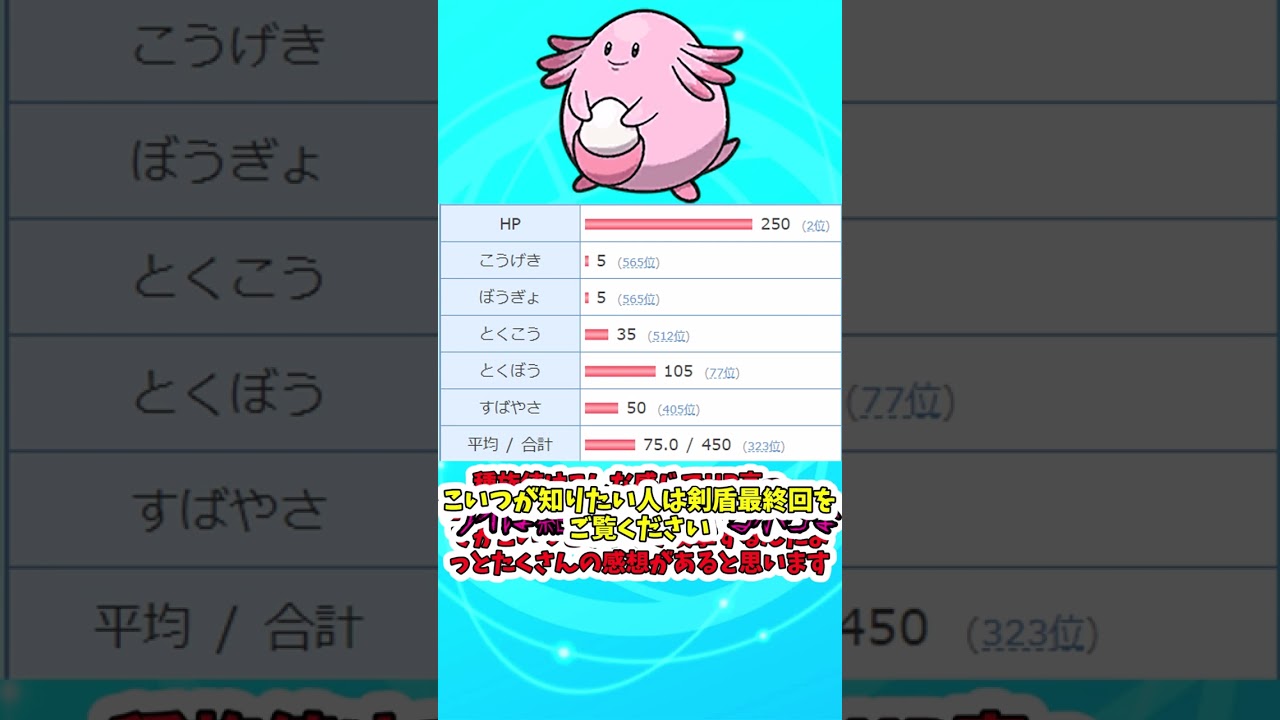 【ポケモンSV】最強要塞、ラッキーについて解説　＃Shorts