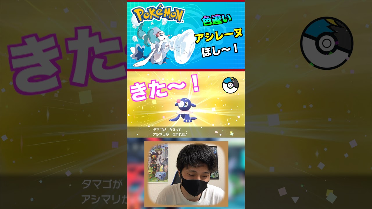 【色違いアシマリ】ついにオシャボ解禁！これは狙うしかない！