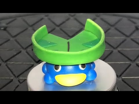 【樹脂粘土】ハスボー 作ってみた【ポケモン】