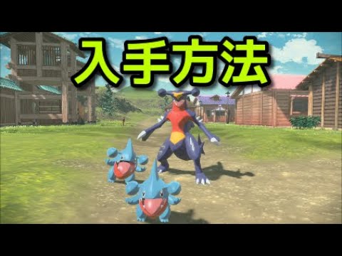 【ポケモン アルセウス】フカマル ガブリアス 入手方法 進化方法 出現場所【Pokémon LEGENDS アルセウス】