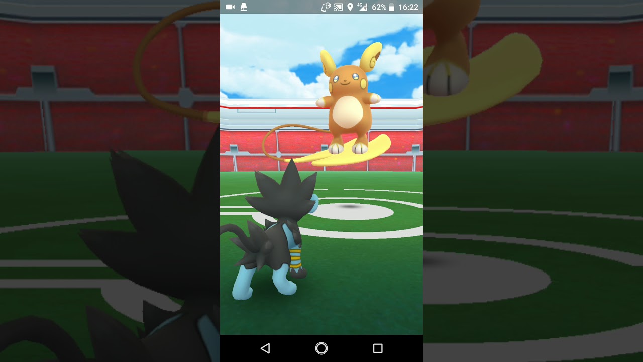 ポケモンGO「ソロレイドでライチュウ（アローラのすがた）をGETするまで」（14）
