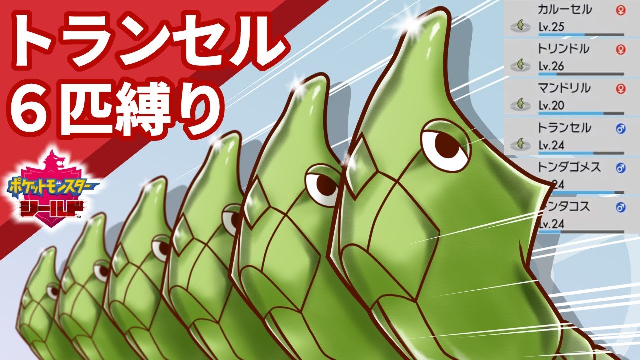 【ポケモン剣盾】トランセル６兄弟が往く。part1 ～ホップ激闘編～