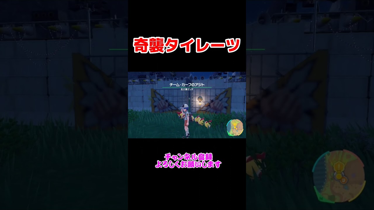 奇襲型タイレーツ【ポケモンスカーレットバイオレット】 #ポケモン #ポケモンsv