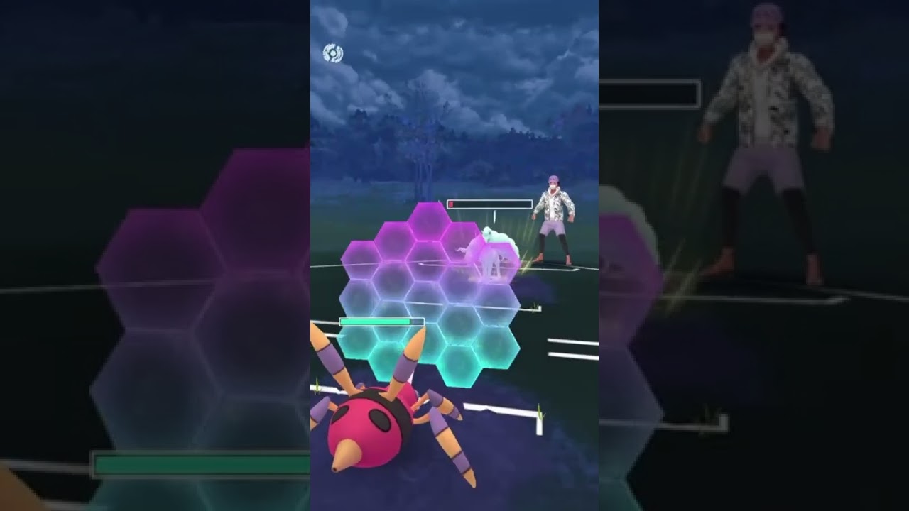 アリアドス、ヤミラミ、マリルリの良いとこ取り(スーパーリーグ) Part2  #ポケモンGO #GOバトルリーグ  #Shorts