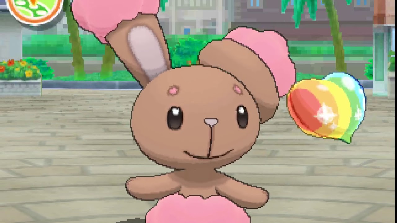 ポケリフレ　ミミロル(色違い)と戯れるだけの動画