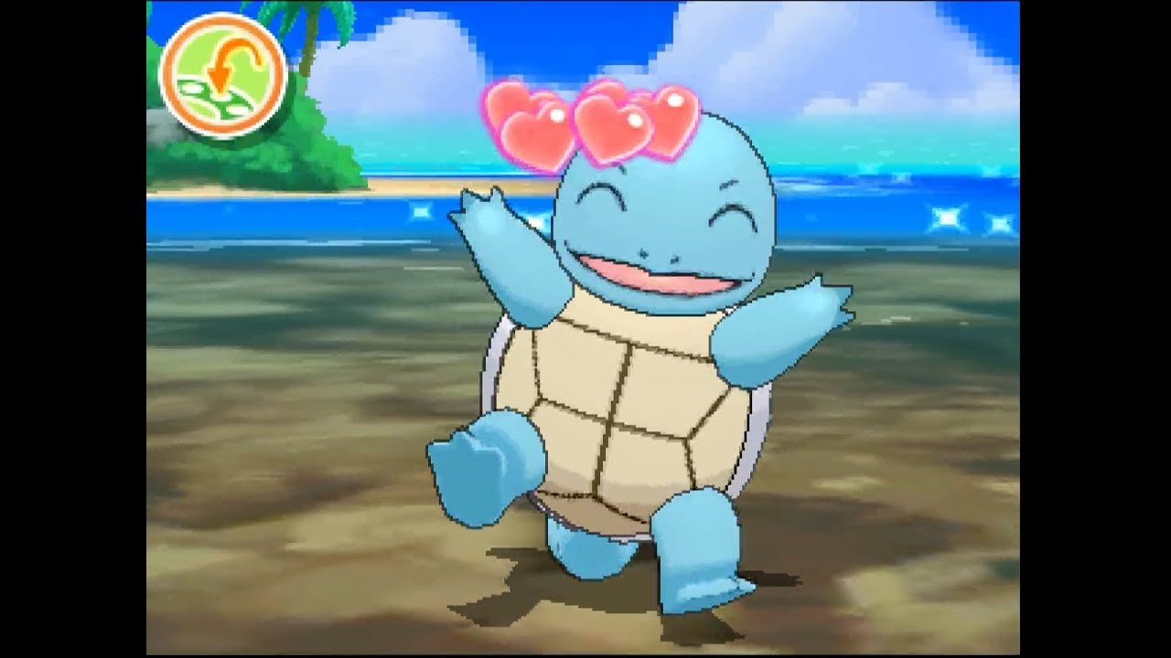 ポケリフレ　ゼニガメと戯れるだけの動画