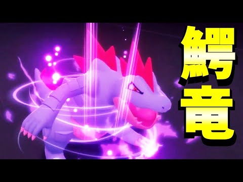 ちからづくオーダイルで3タテ余裕！！【ポケモンBDSP】