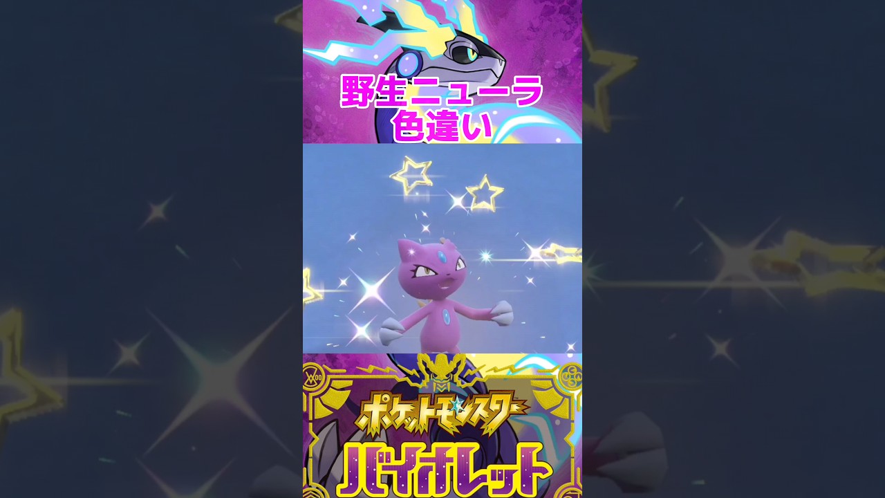 野生ニューラ色違い【ポケモンSV】 #shorts
